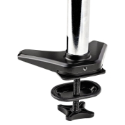 Picture of StarTech.com Desk Mount Monitor Arm for Single VESA Display up to 32" or 49" Ultrawide 8kg/17.6lb - Full Motion Articulating & Height Adjustable - C-Clamp, Grommet - Single Monitor Arm