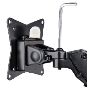 Picture of StarTech.com Desk Mount Monitor Arm for Single VESA Display up to 32" or 49" Ultrawide 8kg/17.6lb - Full Motion Articulating & Height Adjustable - C-Clamp, Grommet - Single Monitor Arm