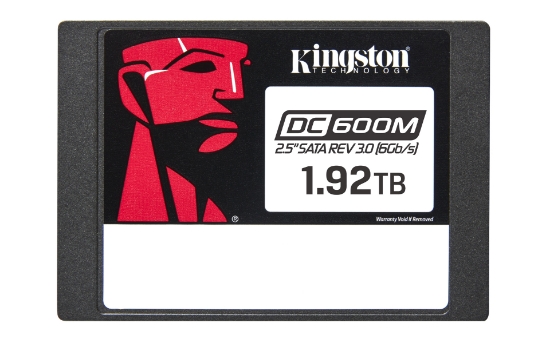 Picture of Kingston Technology 1920G DC600M (Mixed-Use) 2.5” Enterprise SATA SSD