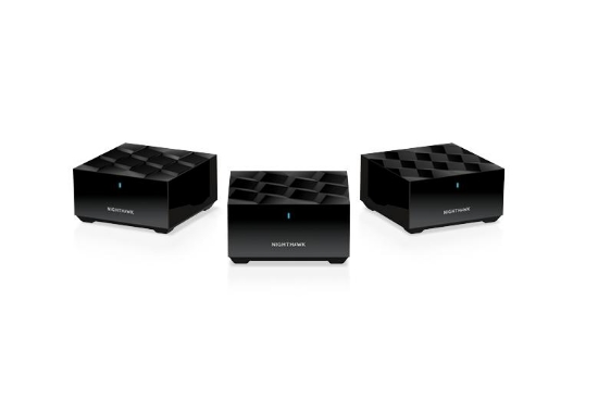 Picture of NETGEAR Nighthawk Dual-band (2.4 GHz / 5 GHz) Wi-Fi 6 (802.11ax) Black 1 Internal