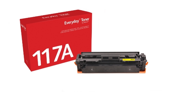 Picture of Everyday ™ Yellow Toner by Xerox compatible with HP 117A (W2072A), Standard capacity