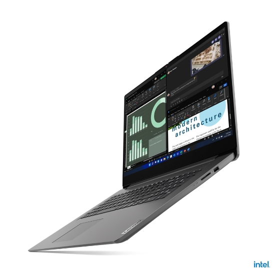 Picture of Lenovo V17 G4 IRU Intel® Core™ i7 i7-1355U Laptop 43.9 cm (17.3") Full HD 16 GB DDR4-SDRAM 512 GB SSD Wi-Fi 6 (802.11ax) Windows 11 Pro Belgian Grey