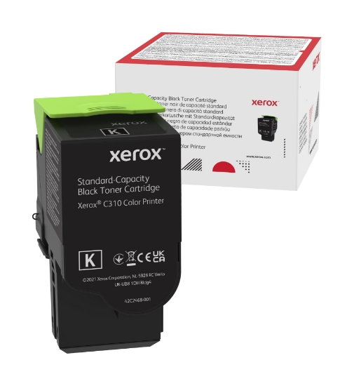 Picture of Xerox Genuine ® C310 Color Printer​/​C315 Color Multifunction Printer Black Standard capacity Toner Cartridge (3000 Pages) - 006R04356