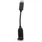 Picture of C2G Retractable Universal Mount 4K HDMI® Dongle Adapter Ring with Color Coded Mini DisplayPort™, DisplayPort, and USB-C®