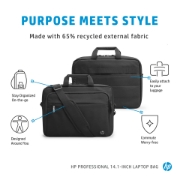 Picture of HP Professional 14.1-inch Laptop Bag 14.1" Messenger case Black
