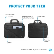 Picture of HP Professional 14.1-inch Laptop Bag 14.1" Messenger case Black