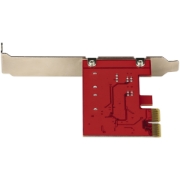 Picture of StarTech.com SATA PCIe Card - 2 Port PCIe SATA Expansion Card - 6Gbps - Full/Low Profile - PCI Express to SATA Adapter/Controller - ASM1062R SATA RAID - PCIe to SATA Converter