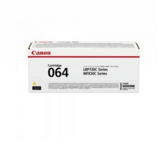 Picture of Canon 064 toner cartridge 1 pc(s) Original Yellow