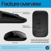 Picture of HP Z3700 Dual Black Mouse