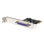 Picture of StarTech.com 1-Port Parallel PCIe Card - PCI Express to Parallel DB25 Adapter Card - Desktop Expansion LPT Controller for Printers, Scanners & Plotters - SPP/ECP - Standard/Low Profile