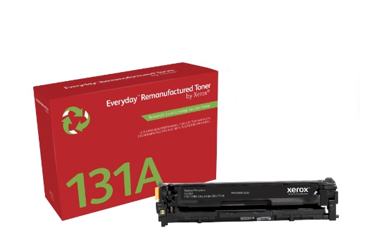 Picture of Everyday Remanufactured Everyday™ Black Remanufactured Toner by Xerox compatible with HP 131A (CF210A), Standard capacity