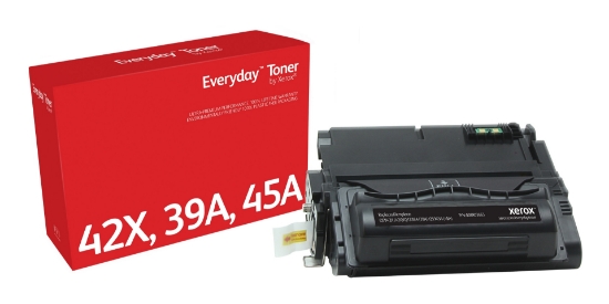 Picture of Everyday ™ Mono Toner by Xerox compatible with HP 42A 39A 45A (Q5942X/ Q1339A/ Q5945A), Standard capacity