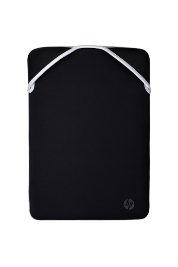 Picture of HP Reversible Protective 15.6-inch Silver Laptop Sleeve 15.6" Sleeve case Black, Silver