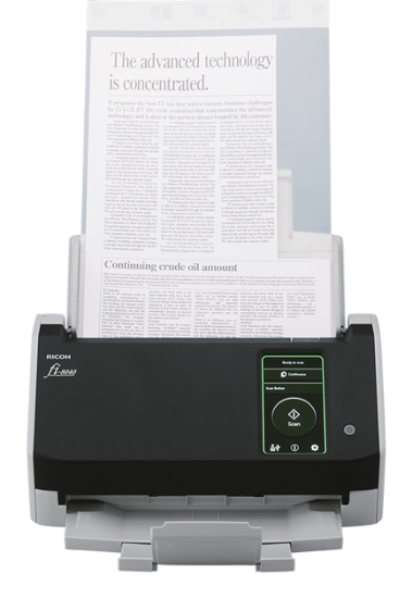 Picture of Ricoh fi-8040 ADF + Manual feed scanner 600 x 600 DPI A4 Black, Grey