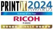 Picture of Ricoh fi-8040 ADF + Manual feed scanner 600 x 600 DPI A4 Black, Grey