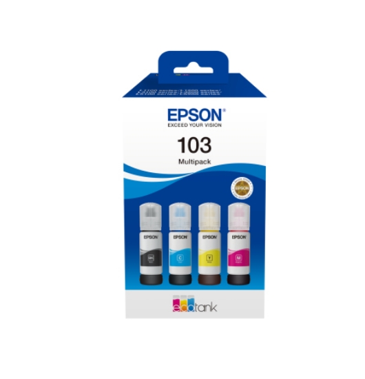 Picture of Epson C13T00S64A ink cartridge 4 pc(s) Original Black, Cyan, Magenta, Yellow