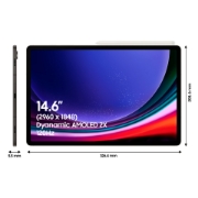 Picture of Samsung Galaxy Tab S9 Ultra SM-X910N Qualcomm Snapdragon 512 GB 37.1 cm (14.6") 12 GB Wi-Fi 6 (802.11ax) Android 13 Beige