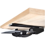 Picture of StarTech.com Under Desk Keyboard Tray - Full Motion & Height Adjustable Keyboard and Mouse Tray, 10"x26" Platform - Ergonomic Desk Mount Computer Keyboard Tray with Mouse Pad & Wrist Rest