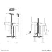 Picture of Neomounts AV1-875BL Videobar and multimedia kit - universal