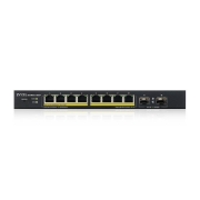 Picture of Zyxel GS1900-10HP Managed L2 Gigabit Ethernet (10/100/1000) Power over Ethernet (PoE) Black