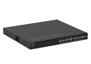 Picture of NETGEAR GSM4328-100AJS Managed L3 Gigabit Ethernet (10/100/1000) Power over Ethernet (PoE) 1U Black