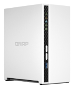 Picture of QNAP TS-233 NAS/storage server Tower ARM Cortex-A55 2 GB 0 TB QNAP QTS White