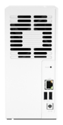 Picture of QNAP TS-233 NAS/storage server Tower ARM Cortex-A55 2 GB 0 TB QNAP QTS White