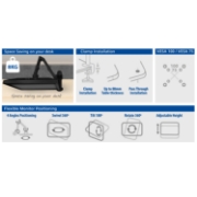 Picture of ACT Monitor arm 32", 1 monitor
