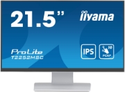 Picture of iiyama ProLite T2252MSC-W2 computer monitor 54.6 cm (21.5") 1920 x 1080 pixels Full HD LCD Touchscreen Table White
