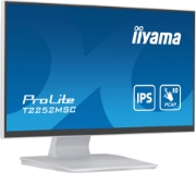 Picture of iiyama ProLite T2252MSC-W2 computer monitor 54.6 cm (21.5") 1920 x 1080 pixels Full HD LCD Touchscreen Table White