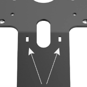 Picture of Compulocks VESA Fixed 45 Degree Core Counter Stand or Wall Mount Black