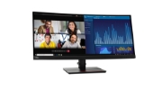 Picture of Lenovo ThinkVision P34w-20 LED display 86.7 cm (34.1") 3440 x 1440 pixels Wide Quad HD Black