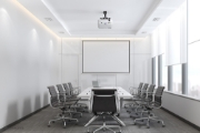 Picture of Neomounts CL25-530BL1 Beamer ceiling mount - h 25,5 cm - easy-install - full motion