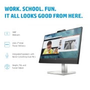 Picture of HP E24m G4 FHD USB-C Conferencing Monitor