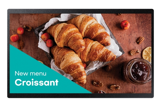 Picture of Samsung QB24C Digital signage flat panel 61 cm (24") LED Wi-Fi 250 cd/m² Full HD Black Built-in processor Tizen 16/7