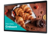 Picture of Samsung QB24C Digital signage flat panel 61 cm (24") LED Wi-Fi 250 cd/m² Full HD Black Built-in processor Tizen 16/7