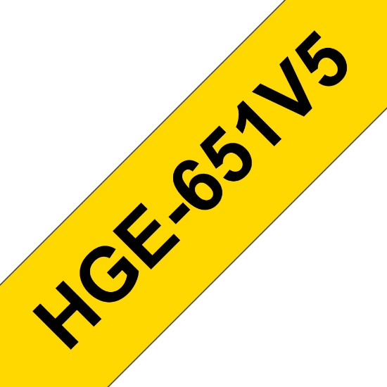 Picture of Brother HGE-651V5 label-making tape