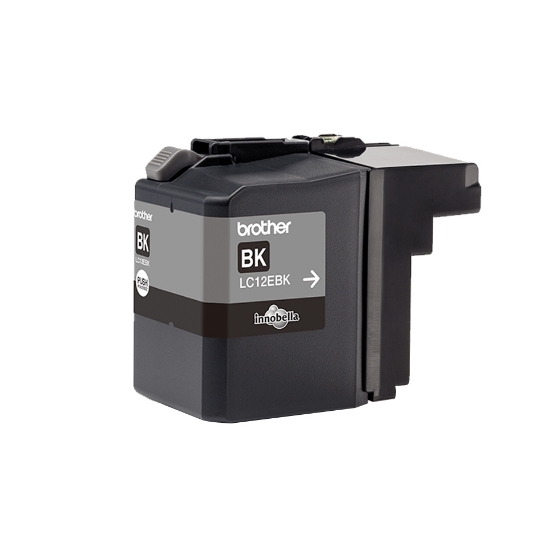 Picture of Brother LC12EBK ink cartridge 1 pc(s) Original Black