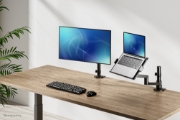 Picture of Neomounts DS20-425BL1 Laptop holder monitor arm 11.6-17.3" - space saving