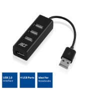 Picture of ACT USB hub 4 port USB-A