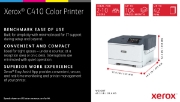 Picture of Xerox C410 A4 40ppm Duplex Printer PS3 PCL5e/6 2 Trays 251 Sheets