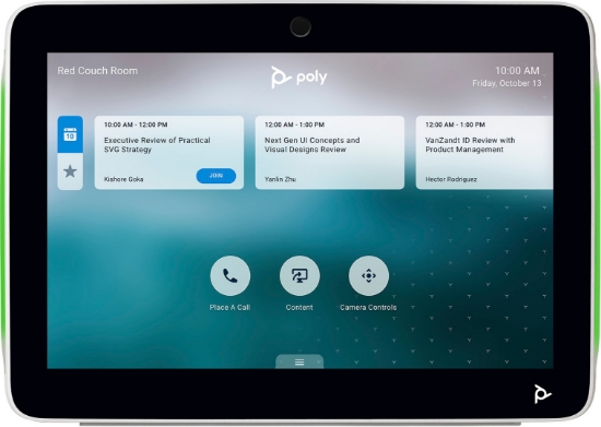 Picture of POLY TC10 White Touch Controller
