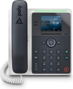 Picture of POLY Edge E100 IP Phone and PoE-enabled