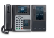 Picture of POLY Edge E450 IP Phone and PoE-enabled