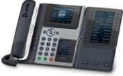 Picture of POLY Edge E450 IP Phone and PoE-enabled