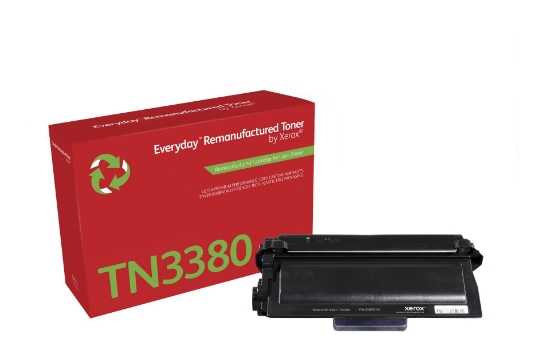 Picture of Everyday ™ Mono Remanufactured Toner by Xerox compatible with Brother TN3380, High capacity