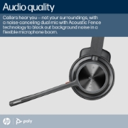 Picture of POLY Voyager 4310 Microsoft Teams Certified Headset +BT700 dongle +Charging Stand