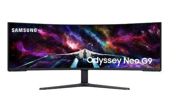 Picture of Samsung G95NC LED display 144.8 cm (57") 7680 x 2160 pixels Dual UHD Black, White