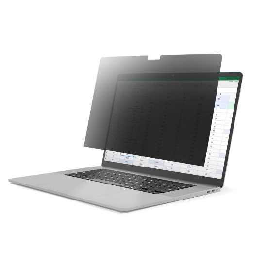 Picture of StarTech.com 14-inch MacBook Pro 21/23 Laptop Privacy Screen, Anti-Glare Privacy Filter with 51% Blue Light Reduction, Monitor Screen Protector with +/- 30 deg. Viewing Angle, Reversible Matte/Glossy Sides