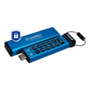 Picture of Kingston Technology IronKey 64GB USB-C Keypad 200C, FIPS 140-3 Lvl 3 (Pending) AES-256